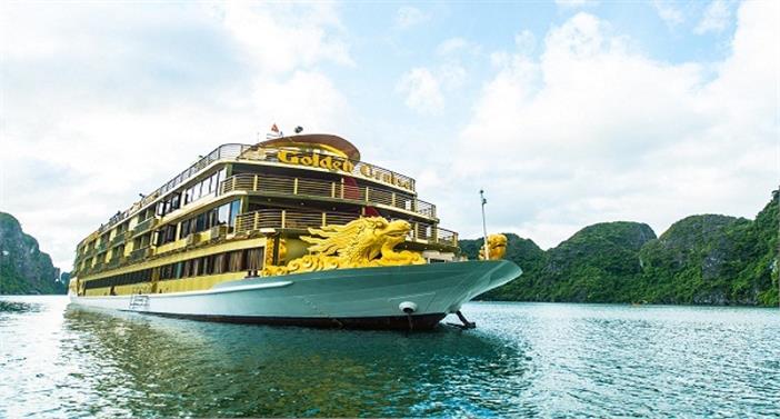 Thăm quan Hạ Long 2 ngày 1 đêm du thuyền Golden Cruise